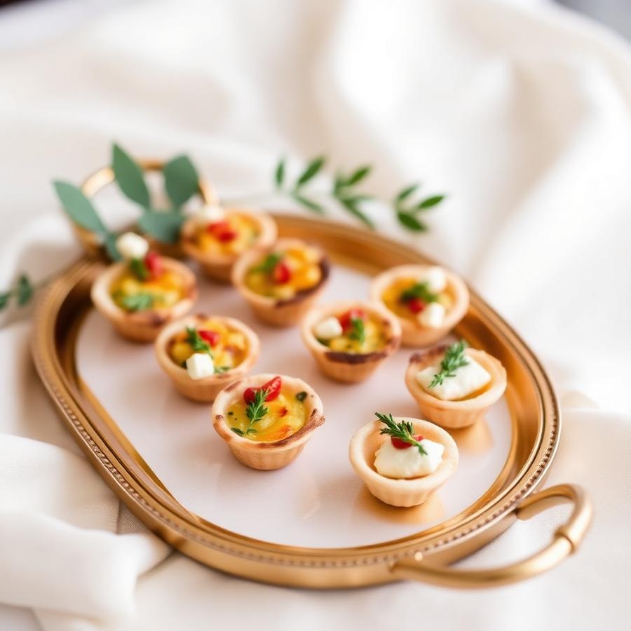 Mini Quiches Gourmet