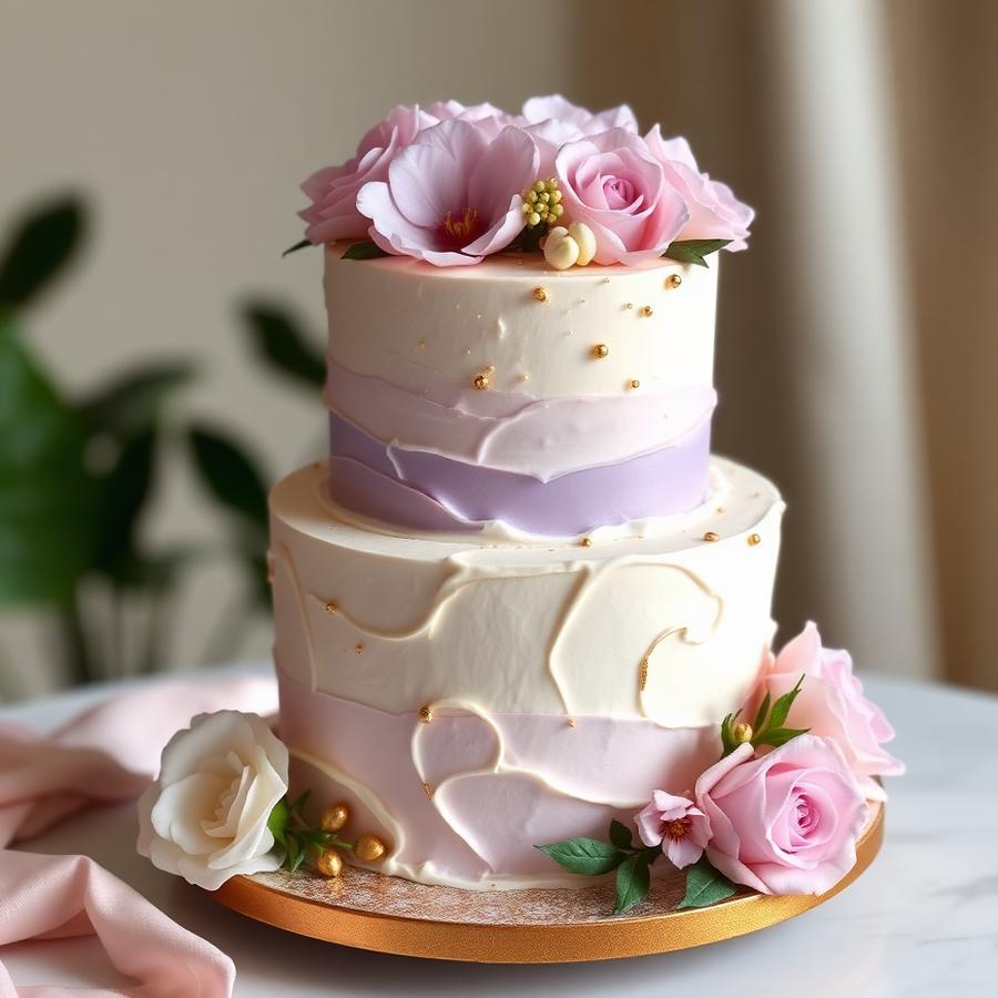 Torta Jardín Pastel